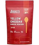 Judee’s Yellow Cheddar Cheese Powder 1.5lb (24oz) - 100% Non-GMO, rBST Hormone-Free, Gluten-Free & Nut-Free - Made from Real Cheddar Cheese - Made in USA - Great in Sauces, Soups, Dips, and Seasonings