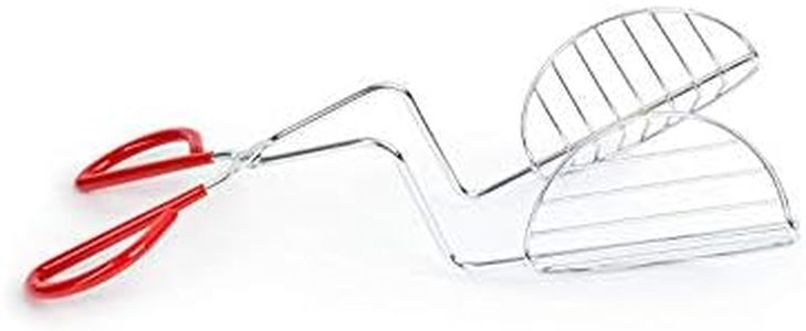 Fox Run Brands Chrome-Plated Steel Taco Mold For Frying, 4.5" x 3.25" x 13" Taco Shell Holder