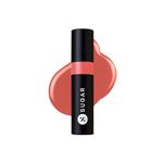 SUGAR Cosmetics Partner In Shine Transferproof Glossy Lipstick | Lasts upto 24hrs | Transferproof & Smudgeproof - 3ml - 02 Brick Bardo