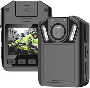 WEIIBDIE Body Cameras with Audio and Video Recording,2k 1440P,128G Memory,Night Vision,3000mah Battery Last 11-12 Hrs, Wearable Body Camera for Law Enforcement, Security Guard,Civilian