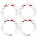 4Pcs Clear Fishing Wire, 2624FT Fis