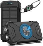 BLAVOR Solar Charger Power Bank 10,