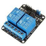 Robodo MO24 5V 2Ch 2 Channel Relay Module Ttl Arduno Compatible PIC Arm AVR