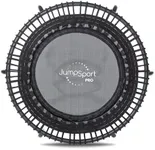 JumpSport 350 PRO Indoor Lightweight 39" Round Fitness Trampoline with 4 Videos