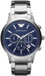 Emporio Armani Men's AR2448 Dress Stainless/Blue Dial Watch