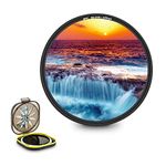 JJC 67mm ND1000 10-Stop Neutral Density ND Filter for Canon EF-S 18-135mm F3.5-5.6 RF 24-105mm F4-7.1 Sony FE 24-70mm F4 and Other Lenses with 67mm Filter Thread, with Moistureproof Filter Case