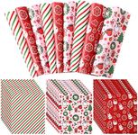 Tinlade 150 Pcs Christmas Wax Paper Sheets for Food Wrapping Paper Sheets Winter Christmas Tree Snowman Paper Parchment Grease Resistant Waterproof Paper Liner Oil Proof Picnic Liner for Kitchen Food