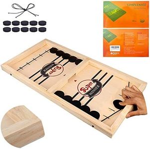 Fast Sling Puck Game,Sling Puck Game, Sling Board Games Toy,Paced Winner Board Games Toys for Kids & Adults