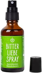 BitterLiebe - Bitterstoffe Spray 50ml - Bittertropfen als praktisches Spray - Artischocke & Löwenzahn gegen Süßhunger - nach Hildegard von Bingen
