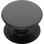 PopSockets: Phone Grip with Expanding Kickstand, Pop Socket for Phone - Aluminum Black