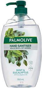 Palmolive Instant Antibacterial Hand Sanitiser, 950mL, Mint and Eucalyptus with Eucalyptus Oil, Kills Germs, No Rinse