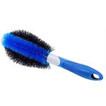 Car Wheel Cleaning Brush, Alloy Wheel Brush for Cleaning Car Wheels Car Brush for Washing the Car and Motorcycle Cleaning - Ideal Car Cleaning Products of Alloy And Steel Rims- Tyre Brush