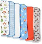 Amazon Essentials Disney | Marvel | Star Wars Boys' Burp Cloths, Pack of 6, Toy Story Play Nice, One Size