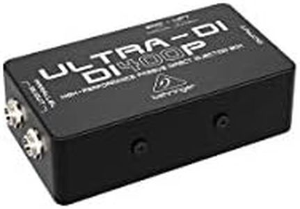 Behringer DI400P DI400P Behringer Ultra-DI DI400P High-Performance Passive DI-Box, Black