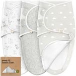 3-Pack Baby Swaddle Sleep Sacks wit