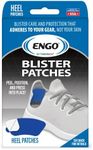 Engo Heel Blister Prevention Patches (2 Patches) | Tennis Shoes, Athletes, Runners, High Heels, Dress Shoes