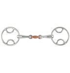 Shires Equestrian - Bevel Bit With Copper Lozenge - S/steel - Size: 51/2