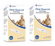 Recombigen ovulation test kit for women planning pregnancy 10 Strips x (Pack of 2)