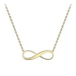 Amazon Essentials 9ct Yellow Gold Infinity Necklace (previously Amazon Collection)