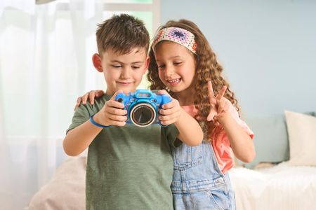 VTech KidiZoom Duo FX Kids Camera – Blue