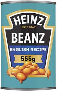 Heinz English Recipe Beanz Baked Beans in Tomato Sauce Great for Beans on Toast Canned Food Ready To Eat 555g