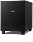 Polk Monitor XT10 Home Subwoofer, 10" Deep Bass Woofer, 100W Class D Amplification, Dolby Atmos, Auro 3D & DTS:X Compatible, Black