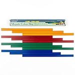 8 Inch Color Magnetic Bar/Strip for Whiteboard, Fridge - Box of 12 Pieces