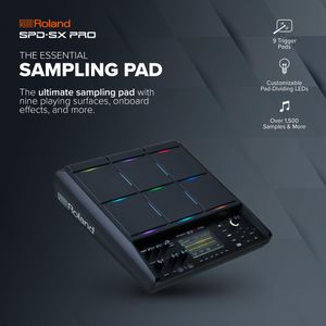 Roland SPD-SX PRO Sampling Pad – Professional Drum Percussion Pad