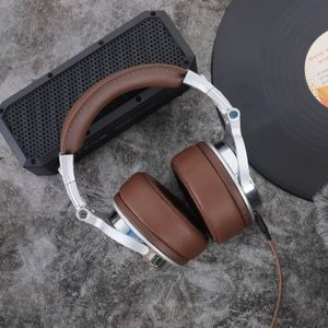 OneOdio Wired Over-Ear Headphones – Brown