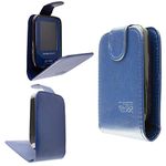 caseroxx Flip Cover for Freestyle Libre 1/2 / Insulinx / 14 Day, Pocket (Flip Cover in blue)