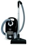 Miele Turbo Team Canister Vacuum, Obsidian Black Obsolete