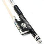 VingoBow 4/4 Size Textured Carbon Fiber Violin Bow OPEN and SWEET Tone