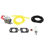 Tbest Engine Carburetor Kit,Metal Carb Carburetor Kit WT997 Replacement for HPI Baja 5B 5T FG Fuel Engines 1/5 Scale Gas RC Cars