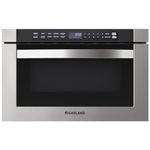 GASLAND 1.2 cu. ft. Microwave Drawer 24 Inch, 1000W Drawer Microwave, Under Counter Microwave, Stainless Steel Microwave Drawers, Under the Cabinet Microwave with 11 Custom Cooking Levels