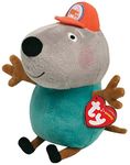 TY Peppa Baby 46176 Beanie Babies Grandpa Kläff Dog Plush Toy 15 cm