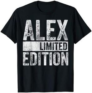 Divertida camisa de broma con nombre personalizado Alex Edición Limitada Camiseta
