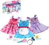 Disney Junior Alice’s Wonderland Bakery Dress Up Set with Trunk, Size 4-6X, Pretend Play, Kids Toys for Ages 3 Up, Amazon Exclusive