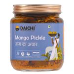 Daichi - Mango Pickle | Crafted with love by women artisans | Sun cured | Cold-pressed mustard oil | In-house spices | No Preservatives 500gm (Pack of 1)