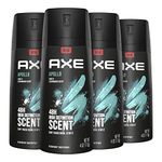 AXE Body Spray for Men, Apollo, 4 oz, 4 count