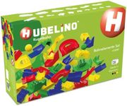 Hubelino 420381 Ball Run Track Elements Set from 4 Years 100% Compatible with Duplo 128 Pieces