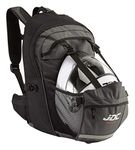 JDC Motorcycle Waterproof Rucksack with Helmet Holder/Carrier - 24L Expandable to 36L - Frontier