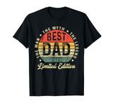 Dad Father's Day Gift Man Myth Legend Funny Best Dad Ever T-Shirt