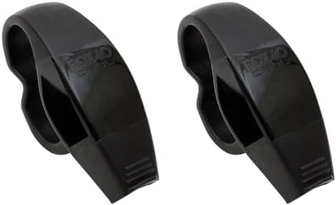 Fox 40 Official Caul Fingergrip Whistle Hockey Soccer Coach Referee Dog (2-Pack)