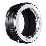 K&F Concept MD to Sony E Lens Mount Adapter, Copper Manual Adapter for Minolta MD MC Lens Compatible with Sony E NEX Cameras