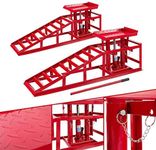 Arebos XXL Car Ramp | Lifting Platform | Car Ramp | 245 mm drive-up width | Drive-up ramp | Lifting Platform | Height Adjustable 2 T | (Set of 2)