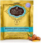 HASK Argan Oil Repairing Deep Conditioner Treatment for all hair types, colour safe, gluten-free, sulfate-free, paraben-free - 1 50mL Packette