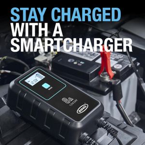 Ring SmartCharge 8A Car Battery Charger & Maintainer – Lithium, Lead Acid, AGM Compatible