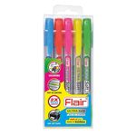 FLAIR Ultra Soft Wax Color Pens | Non-Toxic Ink, Safe for Childrens | Ergonomic Grip for Comfortable Handling | Multicolor, Pack of 15