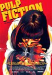 Tallenge - Movie Collection - Pulp Fiction - Uma Thurman as Mia Wallace - Small Poster(Paper,12 x 17 inches, MultiColour)