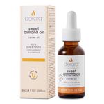 Derora Sweet Almond Oil | Nourishes Skin, Hair & Nails | 100% Pure & Natural | Antioxidant & Vitamin A, B, D & E Rich | For All Skin Types | Vegan & Cruelty Free (30ml)